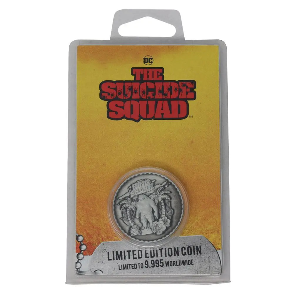 Suicide Squad Sammelmünze Kind Shark Limited Edition Produktfoto
