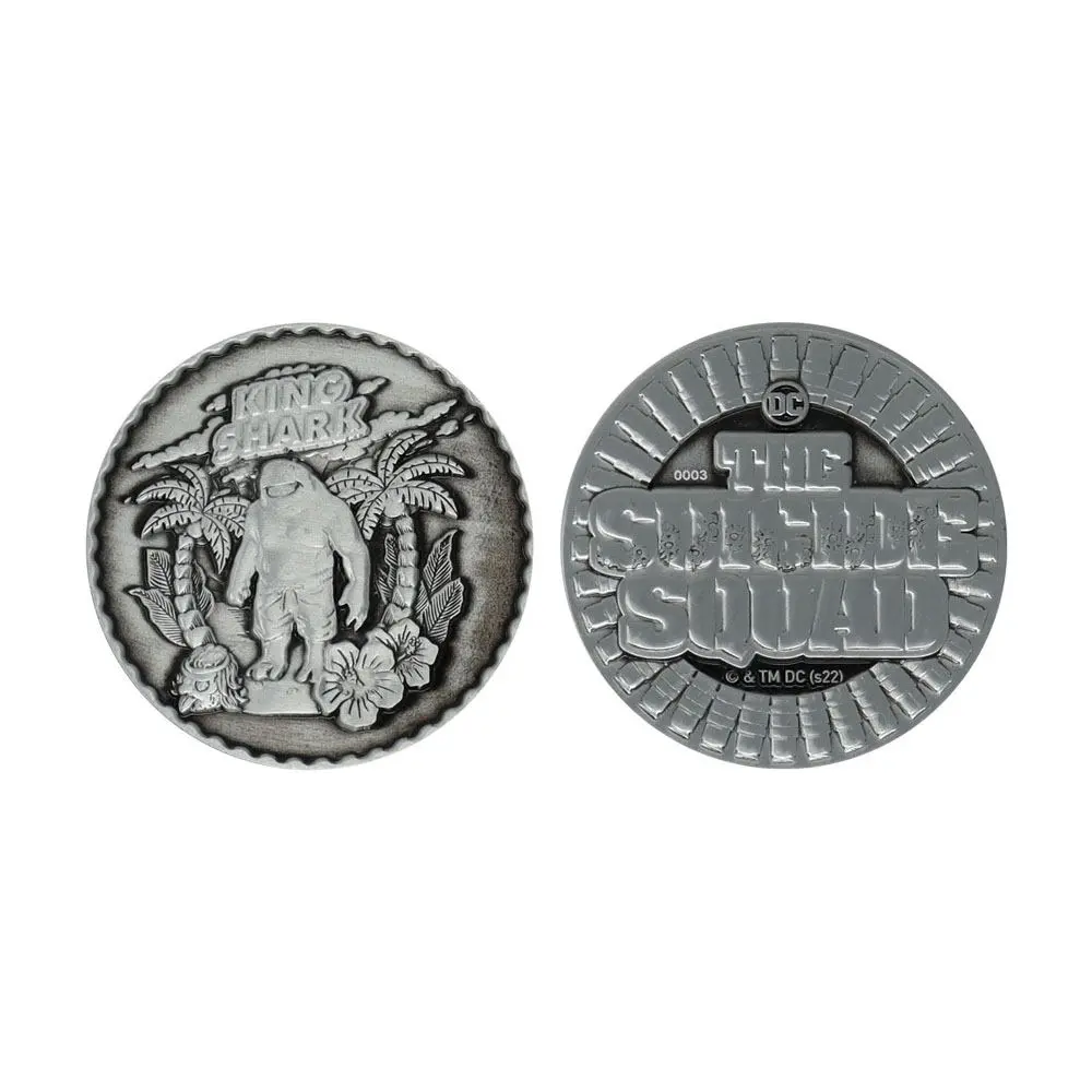 Suicide Squad Sammelmünze Kind Shark Limited Edition Produktfoto