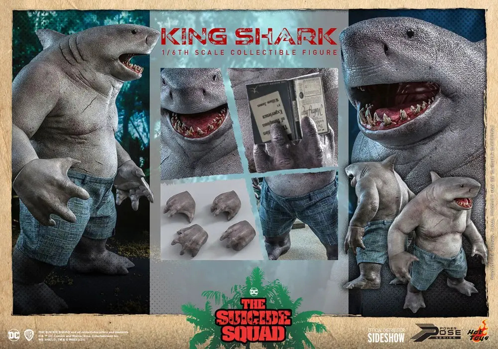 Suicide Squad Movie Masterpiece Actionfigur 1/6 King Shark 35 cm termékfotó