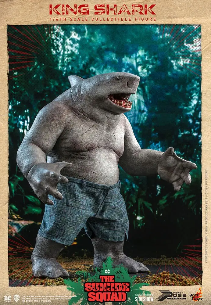 Suicide Squad Movie Masterpiece Actionfigur 1/6 King Shark 35 cm termékfotó