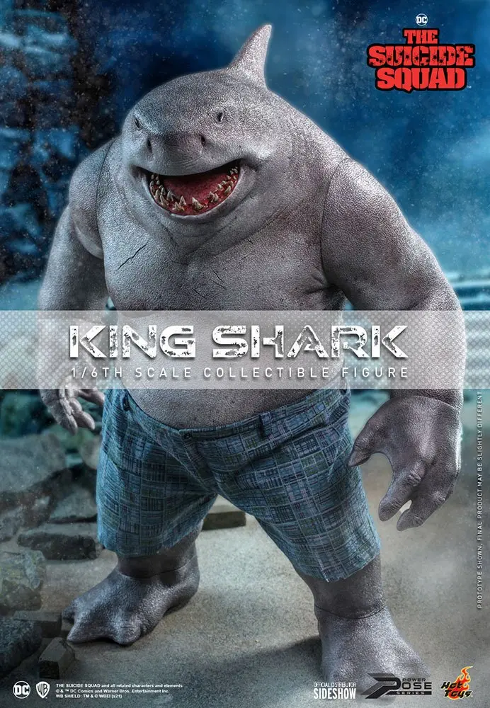 Suicide Squad Movie Masterpiece Actionfigur 1/6 King Shark 35 cm termékfotó