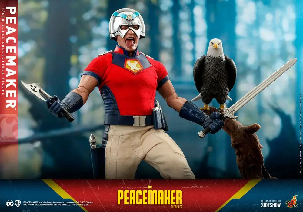 Suicide Squad Movie Masterpiece Actionfigur 1/6 Peacemaker 31 cm Produktfoto