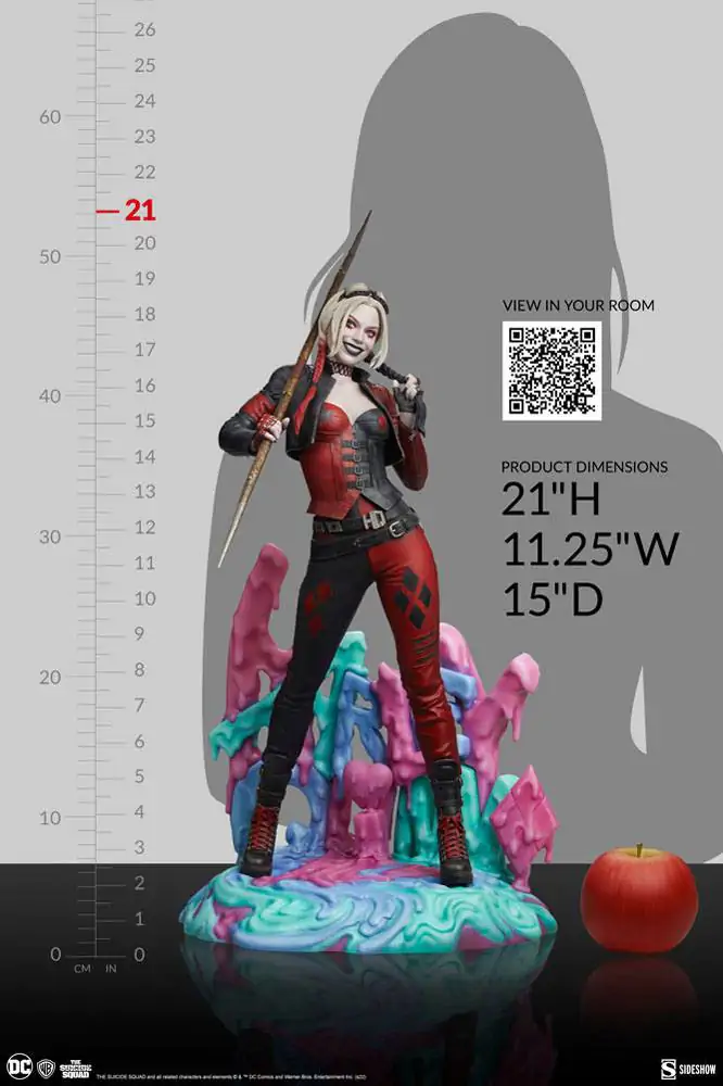 Suicide Squad Premium Format Figur Harley Quinn 53 cm Produktfoto