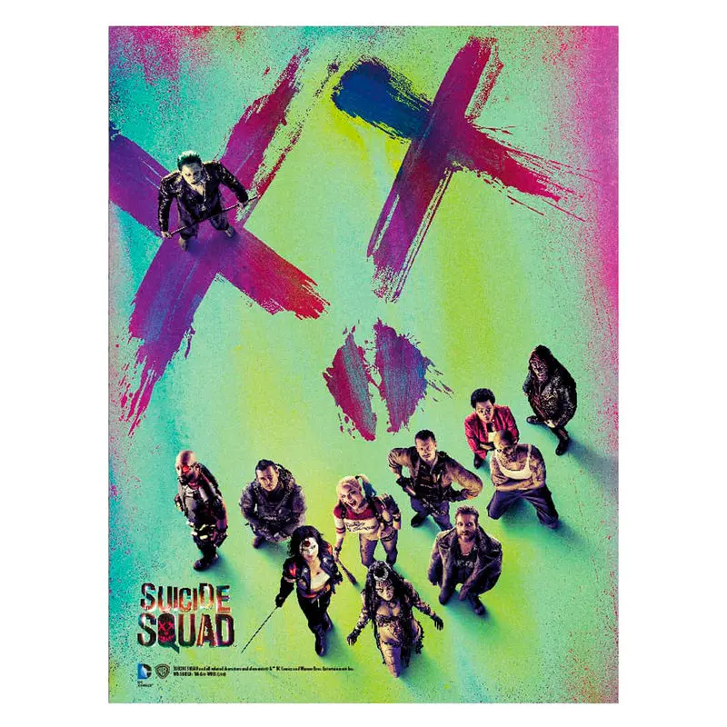 Suicide Squad XX Glasplakat termékfotó