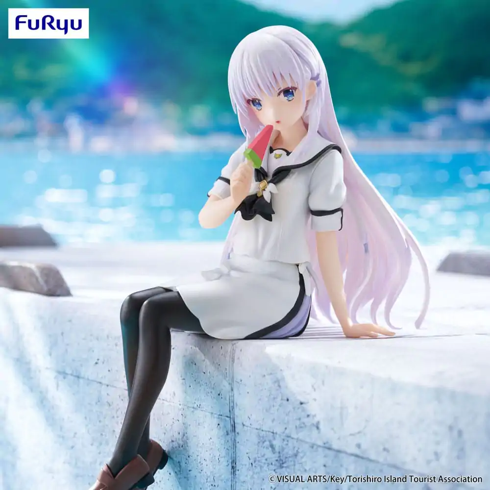 Summer Pockets Noodle Stopper PVC Statue Shiroha Naruse 15 cm Produktfoto