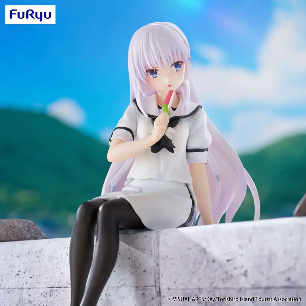 Summer Pockets Noodle Stopper PVC Statue Shiroha Naruse 15 cm Produktfoto