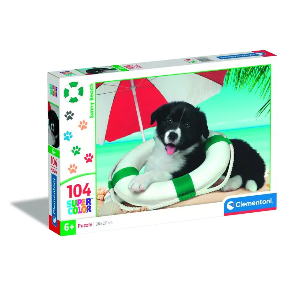 Sunny Beach Puzzle 104St Produktfoto