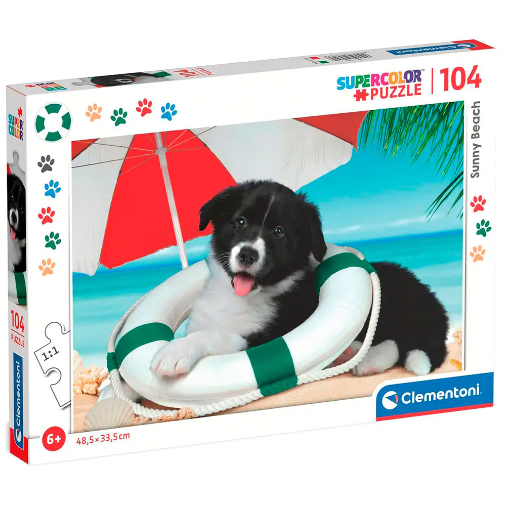 Sunny Beach super Puzzle 104St Produktfoto