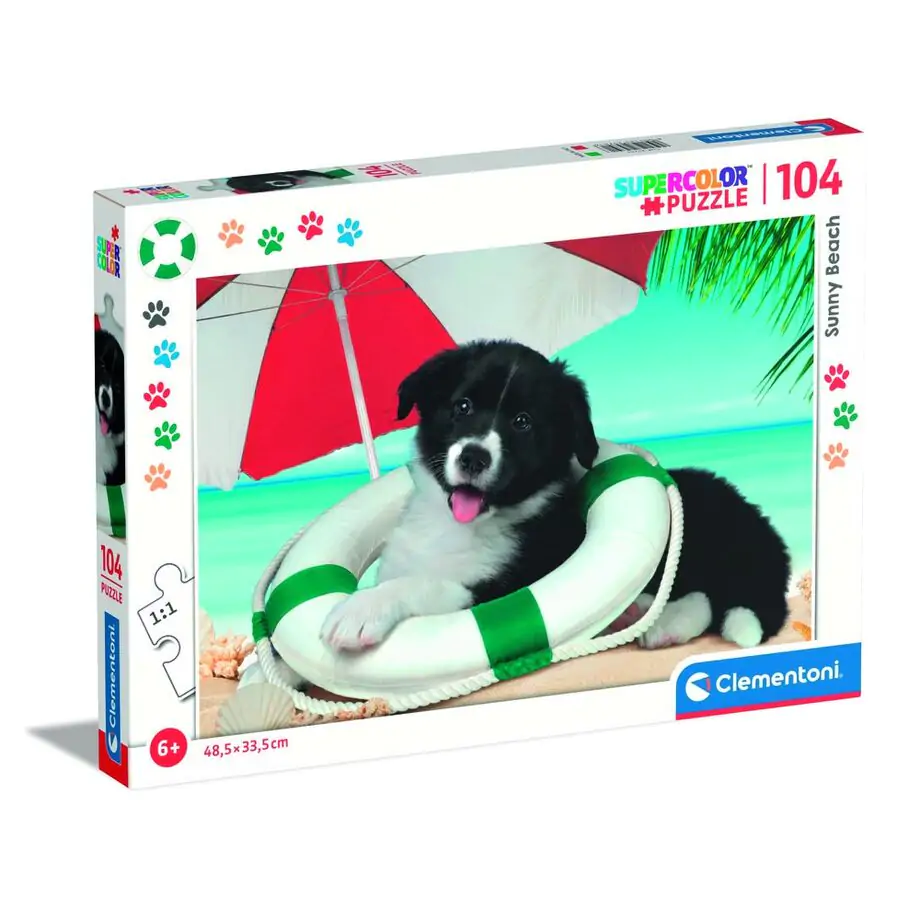 Sunny Beach super Puzzle 104St Produktfoto