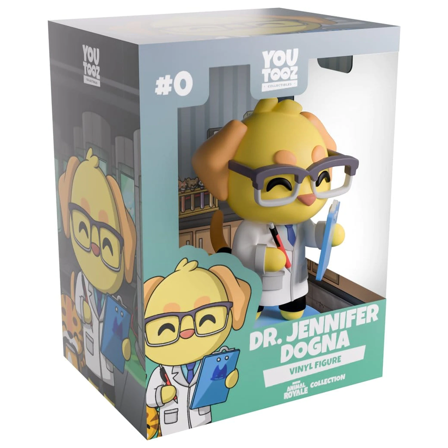 Super Animal Royale Vinyl Figur Dr. Jennifer Dogna 12 cm Produktfoto