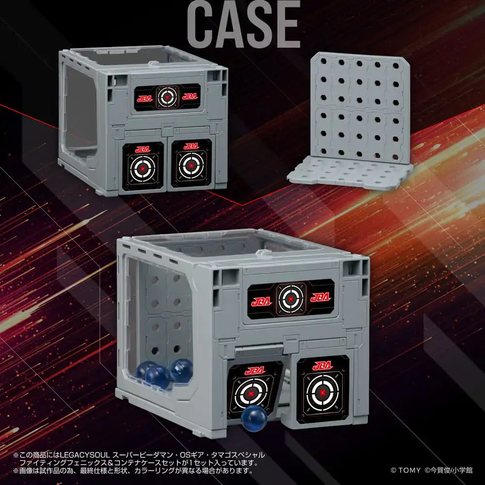 Super B-Daman Legacysoul Actionfigur Fighting Phoenix & Container Set Produktfoto