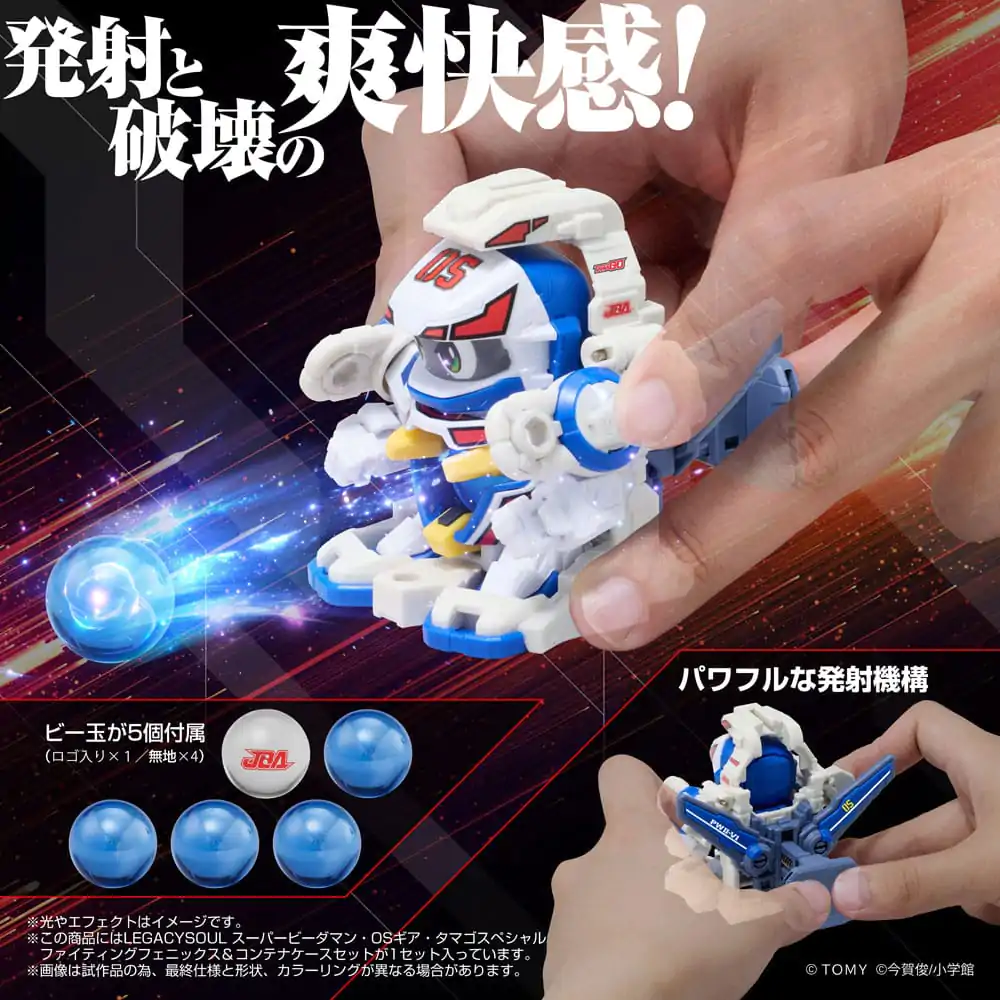 Super B-Daman Legacysoul Actionfigur Fighting Phoenix & Container Set Produktfoto