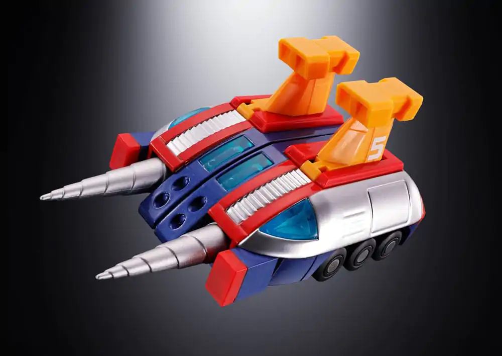 Super Electromagnetic Machine Voltes V Soul of Chogokin Diecast Actionfigur GX31-SP Com-Battler V Chogokin 50th Anniversary Ver. 25 cm termékfotó