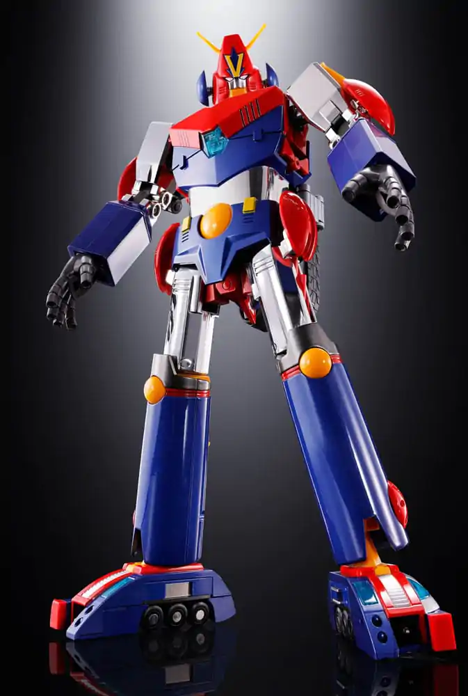 Super Electromagnetic Machine Voltes V Soul of Chogokin Diecast Actionfigur GX31-SP Com-Battler V Chogokin 50th Anniversary Ver. 25 cm termékfotó