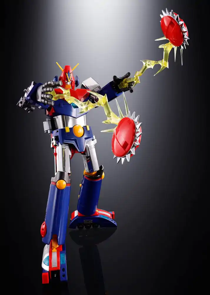 Super Electromagnetic Machine Voltes V Soul of Chogokin Diecast Actionfigur GX31-SP Com-Battler V Chogokin 50th Anniversary Ver. 25 cm termékfotó