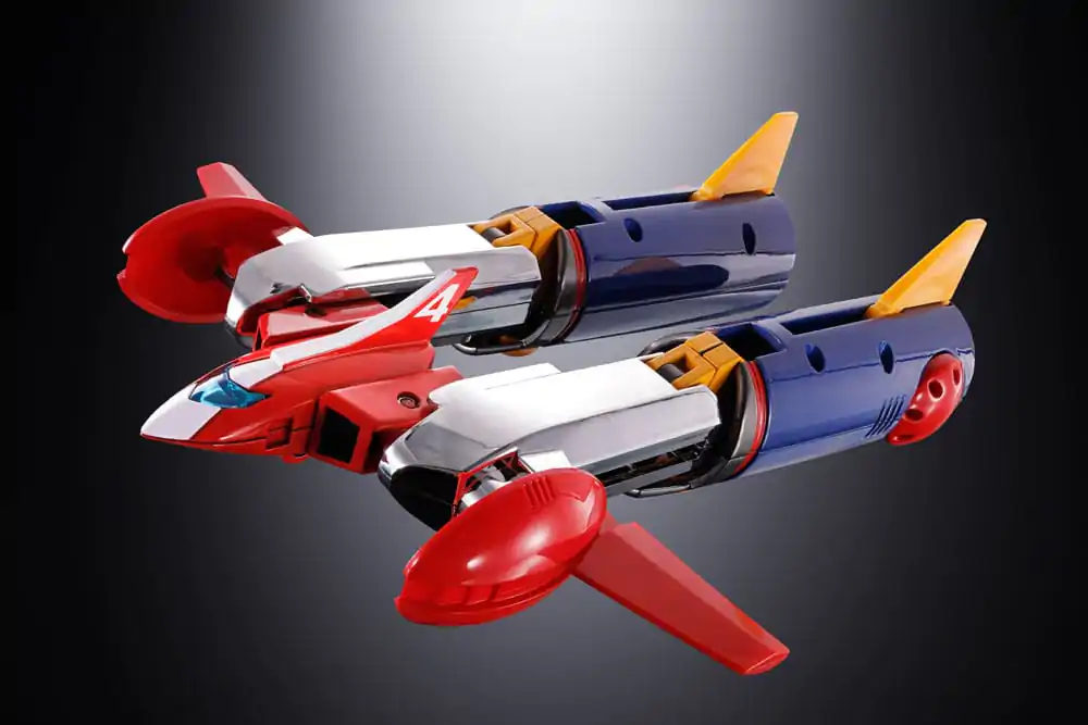 Super Electromagnetic Machine Voltes V Soul of Chogokin Diecast Actionfigur GX31-SP Com-Battler V Chogokin 50th Anniversary Ver. 25 cm termékfotó