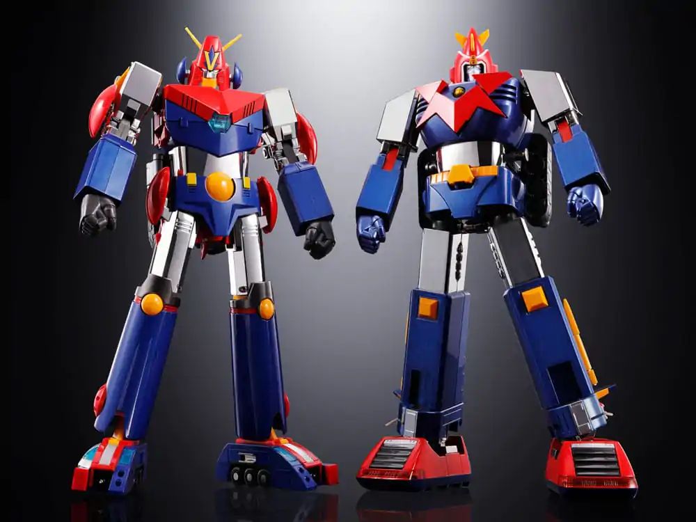 Super Electromagnetic Machine Voltes V Soul of Chogokin Diecast Actionfigur GX31-SP Com-Battler V Chogokin 50th Anniversary Ver. 25 cm termékfotó