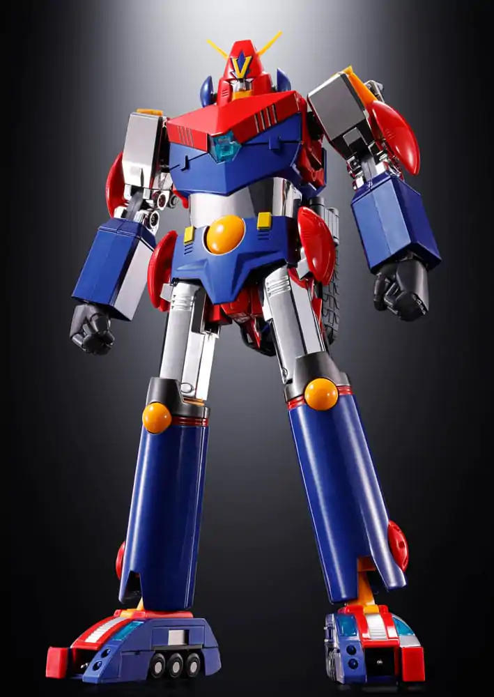 Super Electromagnetic Machine Voltes V Soul of Chogokin Diecast Actionfigur GX31-SP Com-Battler V Chogokin 50th Anniversary Ver. 25 cm termékfotó