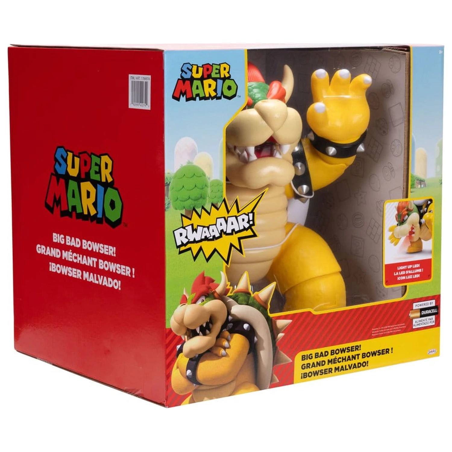 Super Mario Action Figur Big Bad Bowser 30 cm Produktfoto