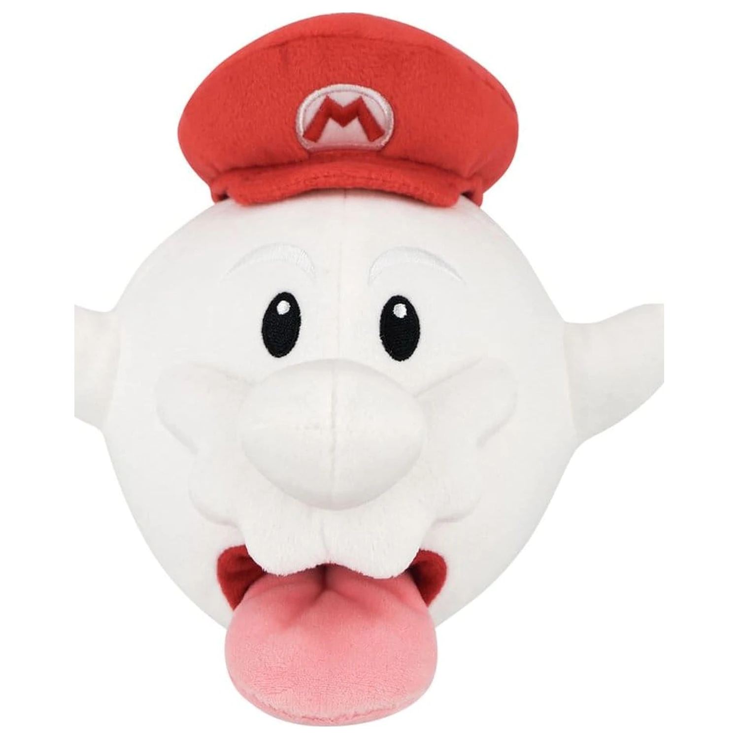 Super Mario Plüsch Figur Boo Mario 21 cm Produktfoto