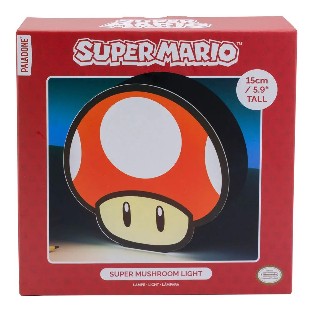 Super Mario Leuchte Super Mushroom 15 cm termékfotó