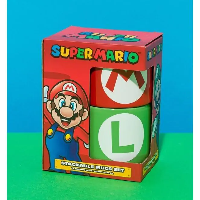 Super Mario Bros Set mit 2 Tassen Produktfoto