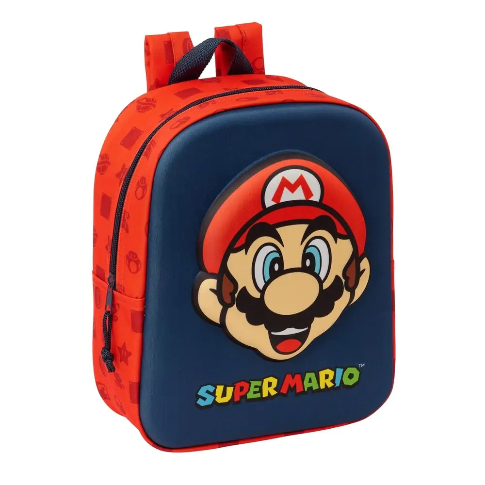 Super Mario Bros 3D Rucksack 27cm Produktfoto