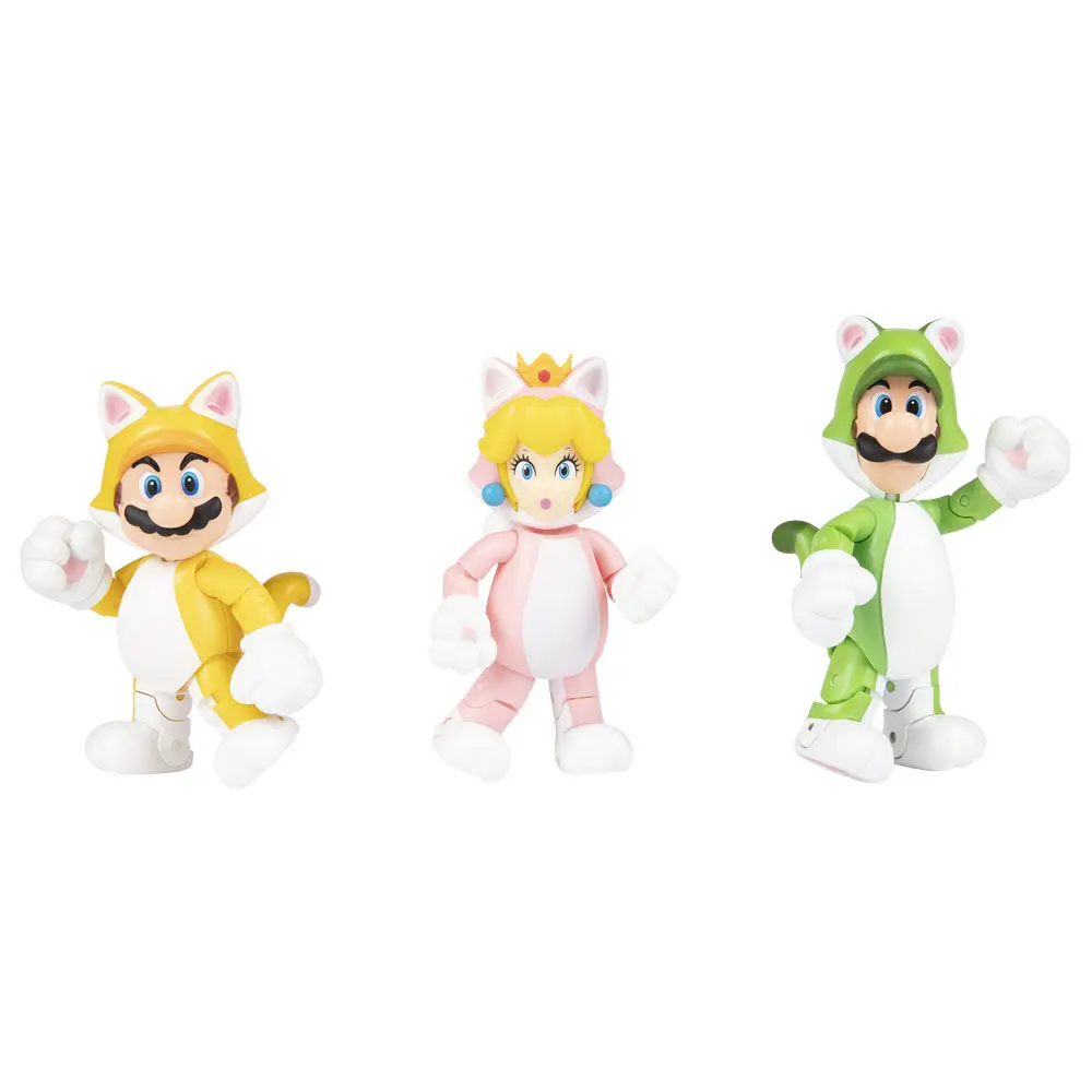 Super Mario Bros pack 3 Figuren 10cm termékfotó