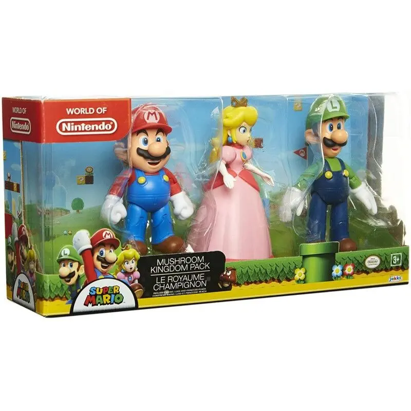 Super Mario Bros pack 3 Figuren 10cm termékfotó