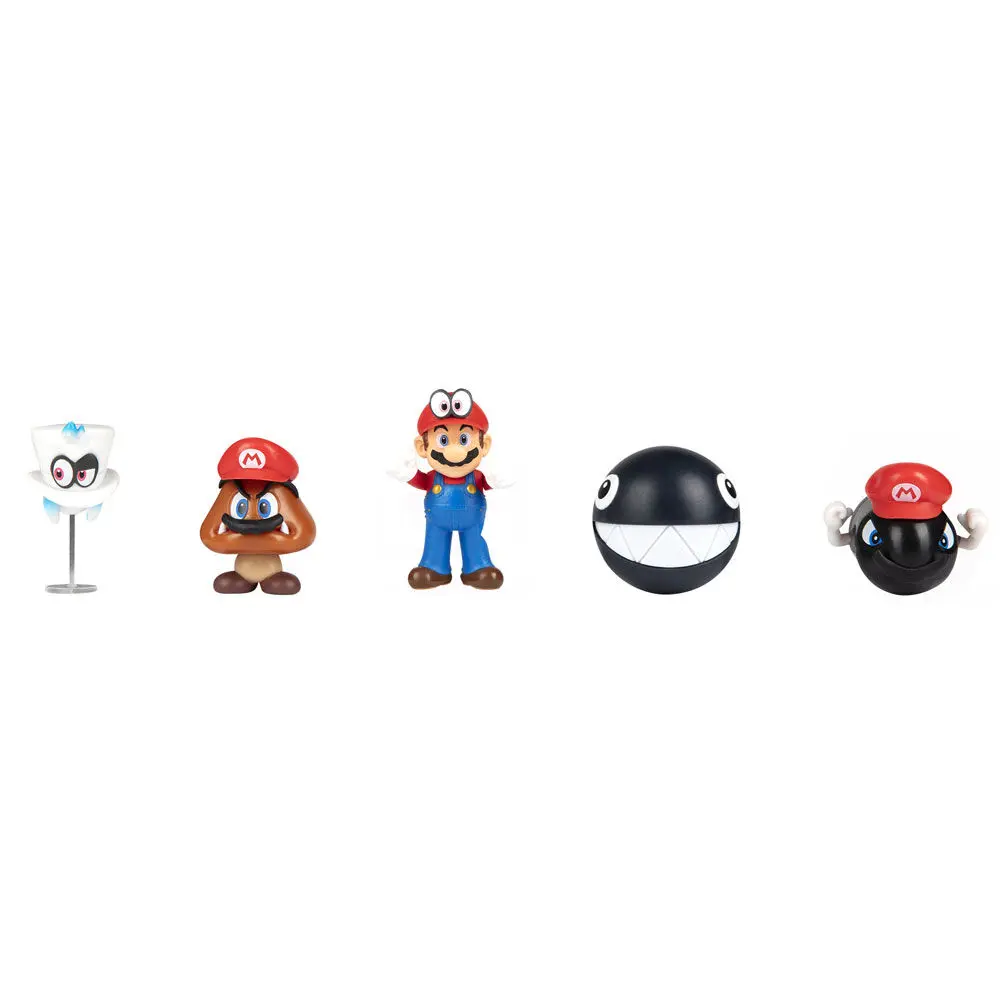 Super Mario Bros pack 5 Figuren 6,5cm termékfotó