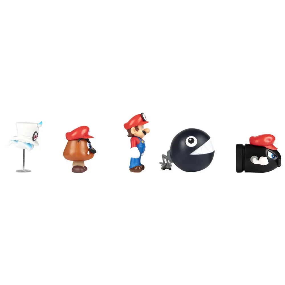 Super Mario Bros pack 5 Figuren 6,5cm termékfotó