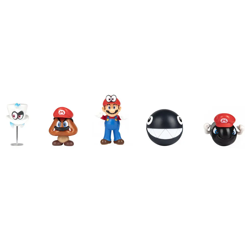 Super Mario Bros pack 5 Figuren 6,5cm termékfotó