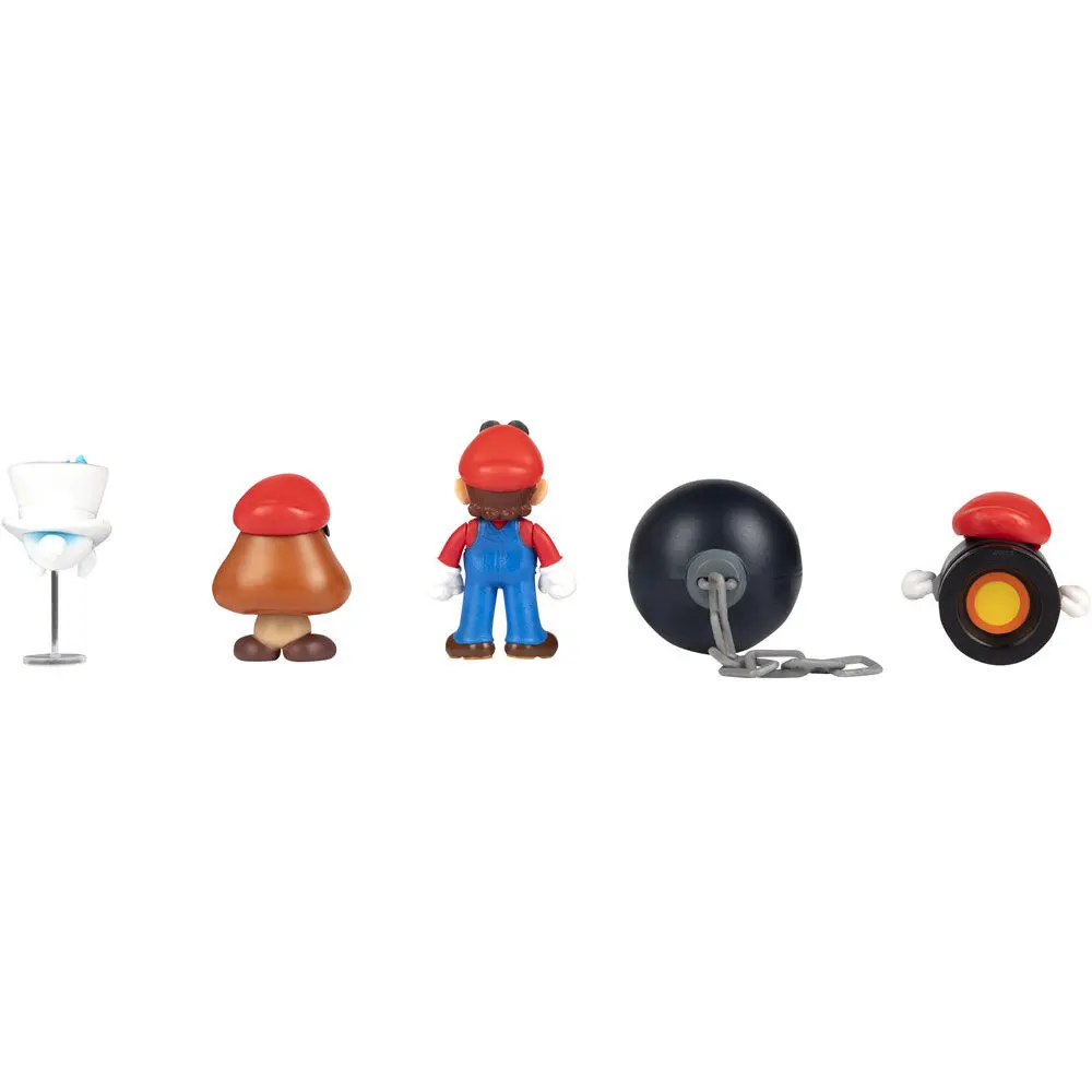 Super Mario Bros pack 5 Figuren 6,5cm termékfotó