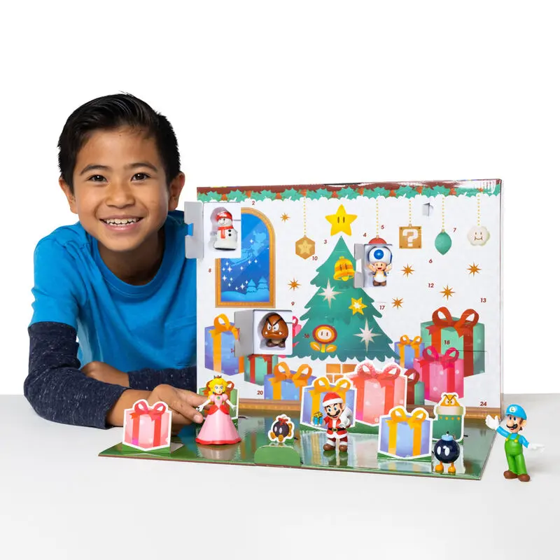 Super Mario Bros Holiday Adventskalender Produktfoto