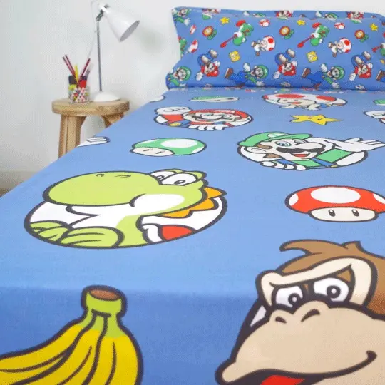 Super Mario Bros Bettdeckenset 90cm termékfotó