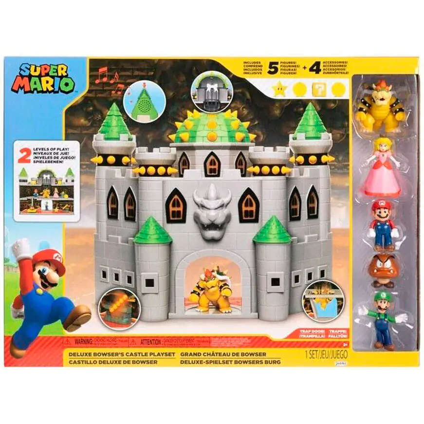 Super Mario Bros Bowser Castle Spielset termékfotó