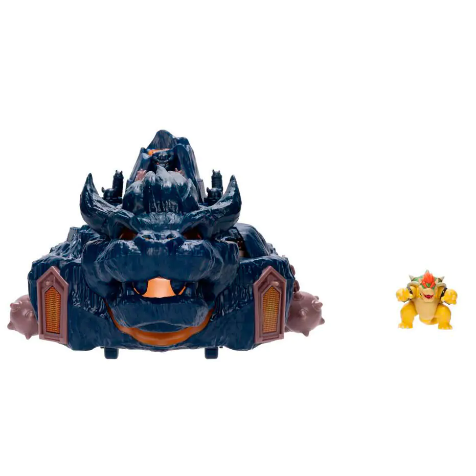 Super Mario Bros Bowser Island Castle Spielset Produktfoto