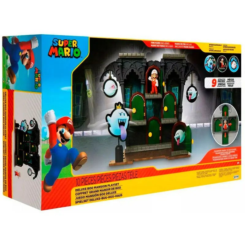 Super Mario Bros Deluxe Boo Mansion Spielset Produktfoto