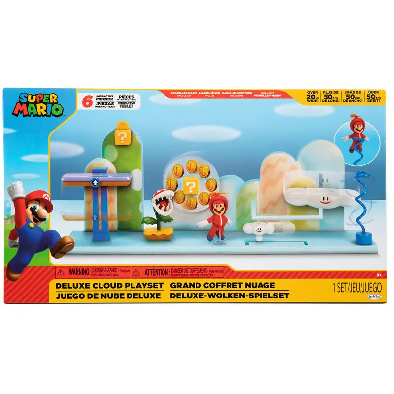 Super Mario Bros Deluxe Cloud Spielset Produktfoto