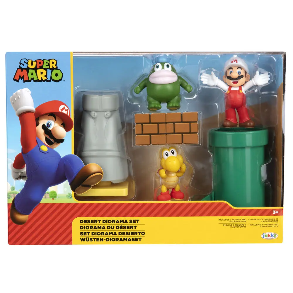 World of Nintendo Super Mario Diorama Set Wüste termékfotó