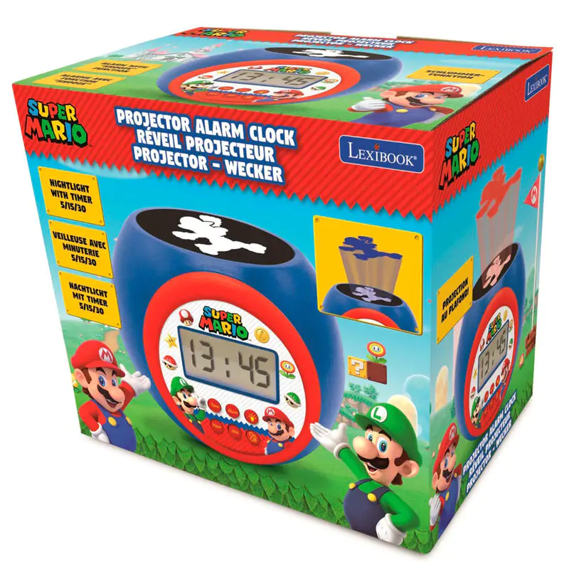 Super Mario Bros Wecker Produktfoto