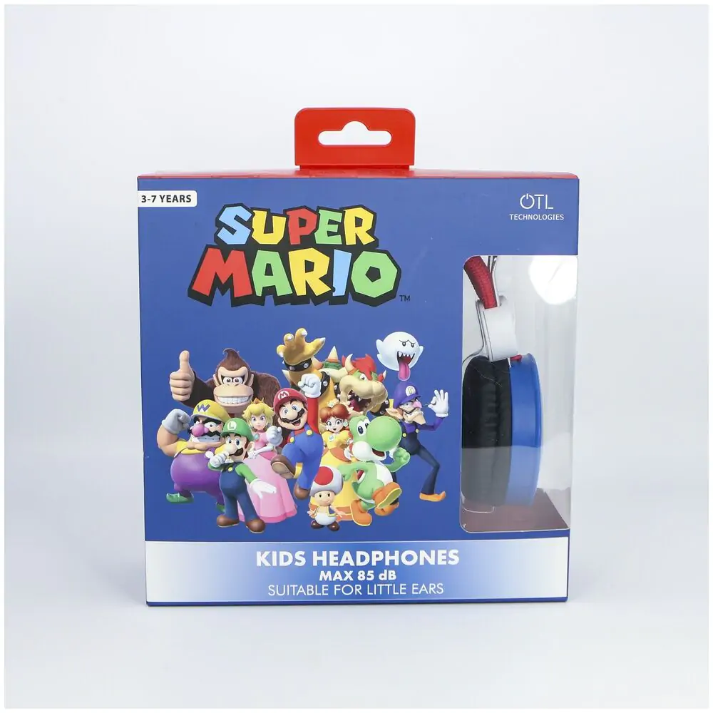 Super Mario Bros Kinder Kopfhörer Produktfoto