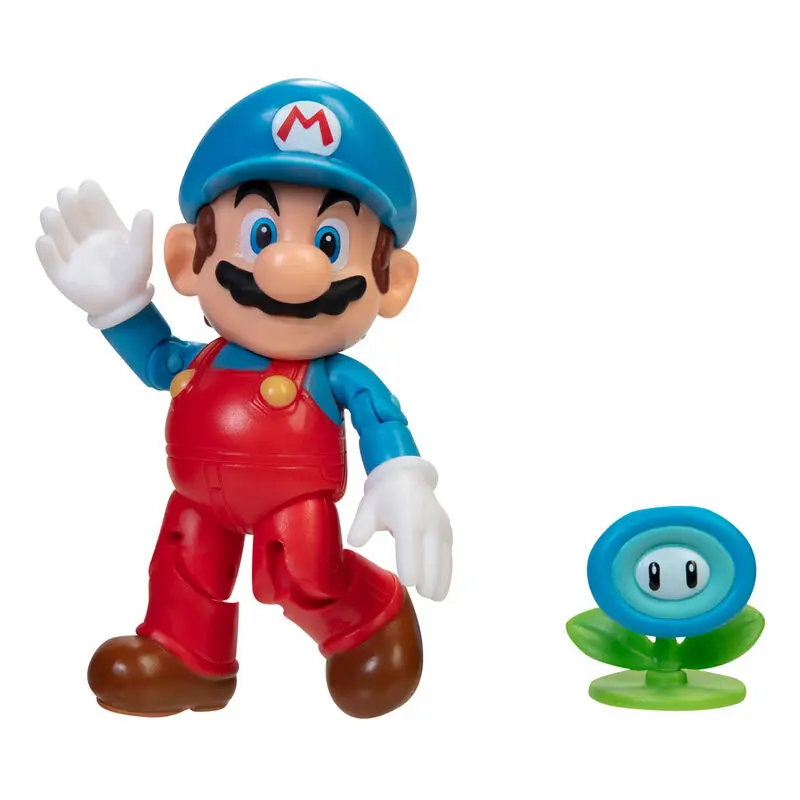 Super Mario Bros Ice Mario Figur 10cm Produktfoto