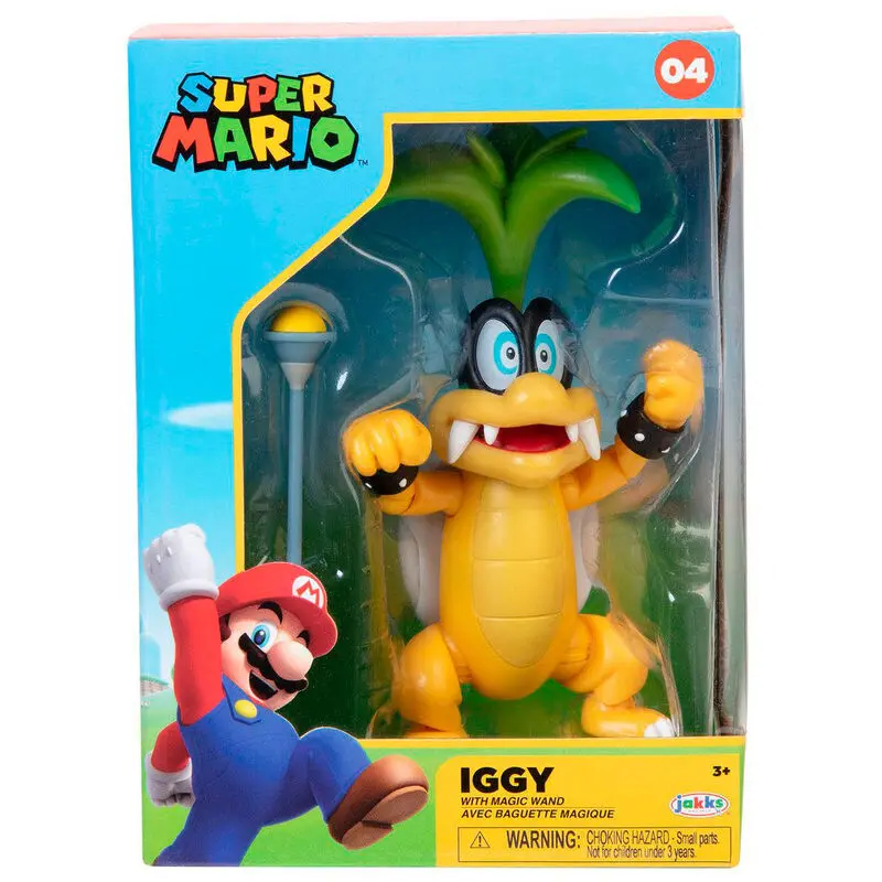 Super Mario Bros Iggi Koopa Figur 10cm Produktfoto