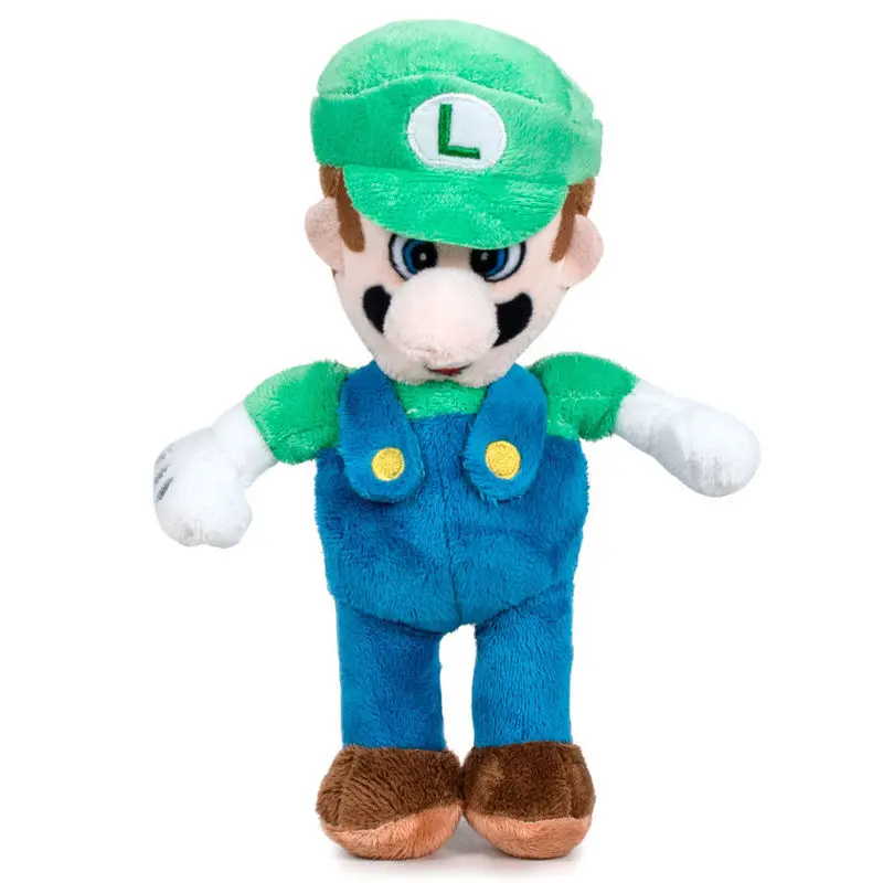 Super Mario Bros Luigi Plüschfigur 22cm termékfotó