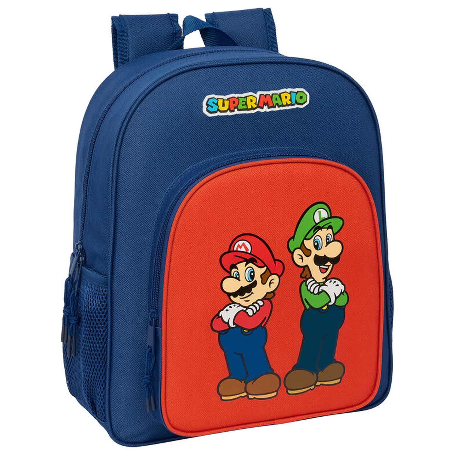 Super Mario Bros Mamma Mia anpassbarer Rucksack 38cm Produktfoto
