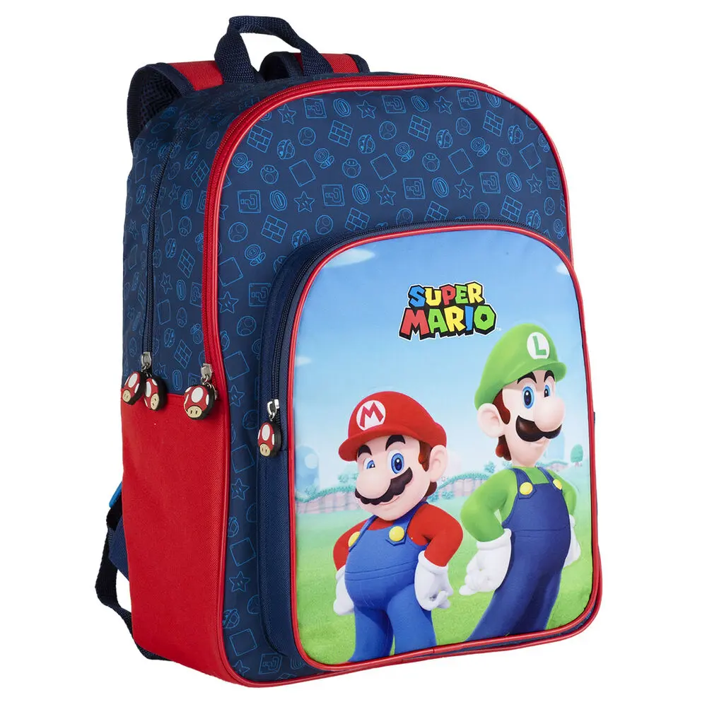 Super Mario Bros Mario and Luigi Rucksack 42cm Produktfoto