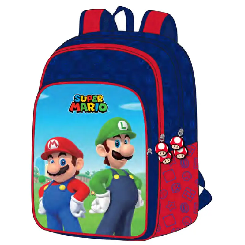 Super Mario Bros Mario and Luigi Rucksack 42cm Produktfoto
