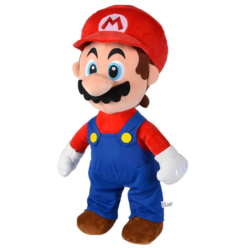 Super Mario Bros Mario Plüschfigur 70cm Produktfoto