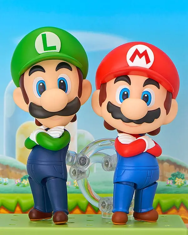 Super Mario Bros. Nendoroid Actionfigur Luigi (4th-run) 10 cm termékfotó